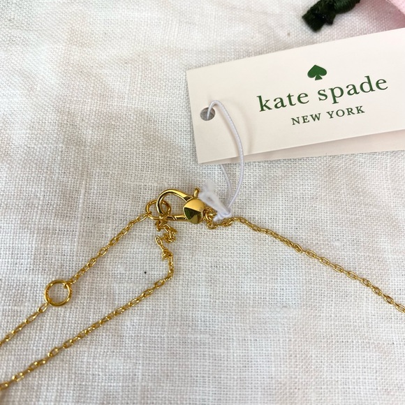 Kate Spade ♠️ Precious Pansy Mini Pendant - Picture 7 of 10